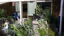 14. Aluminium hoekveranda met balustrades