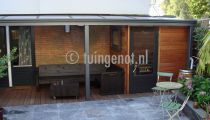 Een aluminium veranda van Tuingenot is stijlvol en van hoogwaardige kwaliteit.