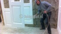 14. Aluminium hoekveranda met balustrades