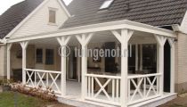 Een aluminium veranda van Tuingenot is stijlvol en van hoogwaardige kwaliteit.
