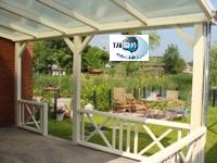 Hardhout veranda